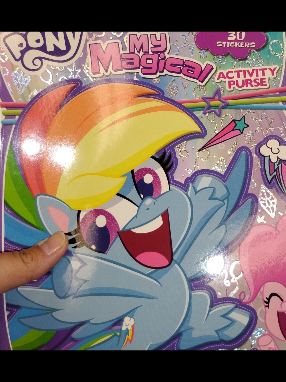 My Little Pony Rainbow Mane Activity Purse